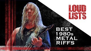 10 Greatest Metal Riffs of the 1980s