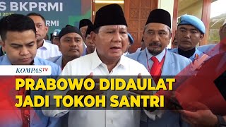 Momen Menhan Prabowo Didaulat Jadi Tokoh Santri Indonesia