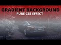 Gradient Overlay Background using Html and css