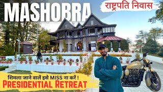 MASHOBRA - President Retreat | RASHTRAPATI NIWAS Shimla | Commando Sand 350 | Bike Ride to Mashobra