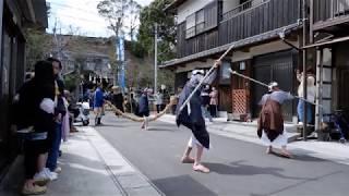 高知県中土佐町上ノ加江　廣埜神社初午大祭　御神幸（おなばれ）