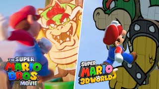 Super Mario Bros. Movie Level Recreated in Super Mario 3D World