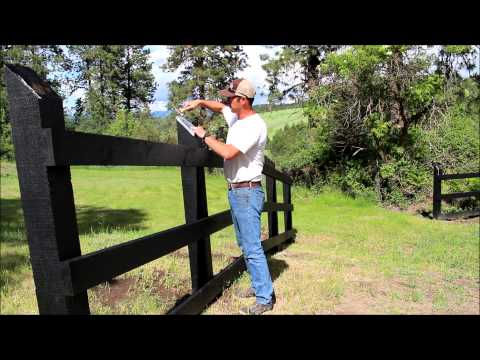 Building a Three Rail Fence Building a Three Rail Fence
