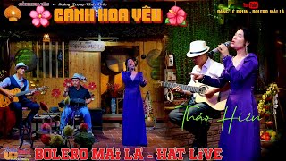 Bài này đang Hot tại Mái Lá 🎶 Chị Gái Cover ck CÁNH HOA YÊU #hátlive 💯 #guitar #bolero #boleromaila