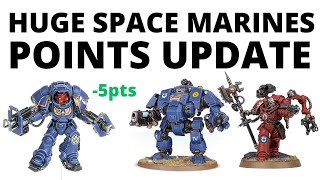 HUGE Space Marine Points Changes Unveiled! They're Getting CHEAPER in the New Codex...