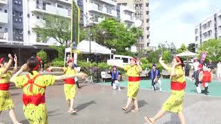 鶴川エイサーよさこい'2 午後 東京中野区 新風（あらかじ）エイサー 3 -3