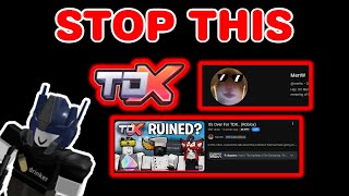 Stop Falsely Criticizing TDX For Views (Roblox Rant)