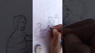 সহজ পদ্ধতিতে শীতের সকাল আঁকার নিয়ম 👍🏻♥️🔥😱😱😱#shorts #viralshort #drawing