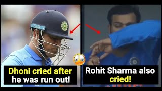Dhoni Heart Broken 💔 run out in 2019 world cup | #shorts #viral #msd #dhoni #msdhoni #runout #2019