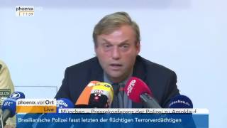 Amoklauf in München: Pressekonferenz der Polizei und des LKA am 25.07.2016