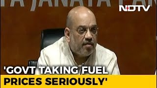 Solution To Rising Petrol, Diesel Prices In 3-4 Days, Says Amit Shah