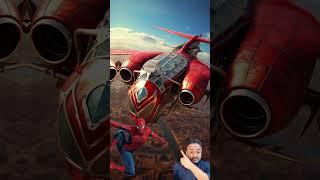 powerful airplane avengers  #marvel #viral #avengers #dc #trending #spiderman #superhero