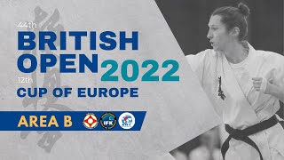 44th BRITISH OPEN 2022 | 12th CUP OF EUROPE 2022 - AREA B