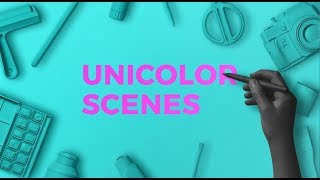 Unicolour Scenes Template