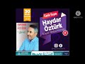 haydar Öztürk gerdanına İnci mercan dizeyim 2021