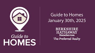 Guide To Homes - Southwestern PA - 1/30/25