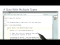 Can We Mix Question Types? - Intro to Java Programming