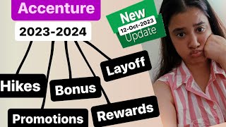 Accenture Hikes Promotion Bonus appraisal Rewards Firing Layoff in year 2023-2024. New Update💔😭