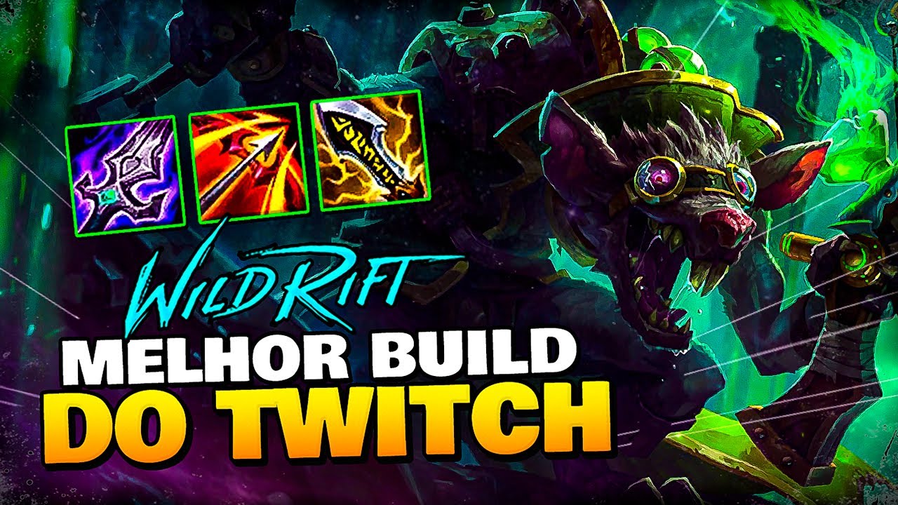 A MELHOR BUILD E RUNAS PRO TWITCH! | LoL Wild Rift - YouTube