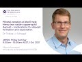 Mineral zonation at the Ernest Henry IOCG deposit - implications for deposit... - Dr Tobias Schlegel