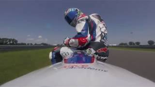 Troy Corser onboard the HP4 Race on the Slovakia Ring