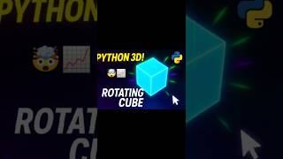 🔥 3D Rotating Cube Animation in Python | VPython Tutorial for Beginners 🚀