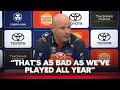 Matthew Nicks has 'no excuses' for poor Crows showing 😬 | Crows Press Conference | Fox Footy