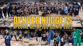 Denver Nuggets Special Olympics Clinic 2025