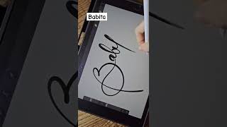 Name: Babita | How To Design Your Own Amazing Signature