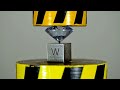 HYDRAULIC PRESS vs HARDEST METAL AND MINERALS