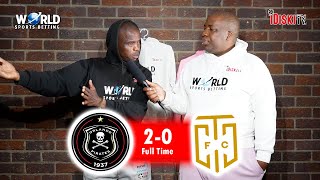 Orlando Pirates 2-0 Cape Town City| Pirates Was Like Salads With Beetroot & Mayonnaise|Junior Khanye