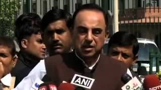 Dr. Subramanian Swamy opposes cutting through 'Ram Setu'