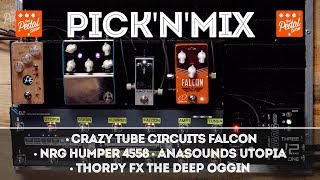 Crazy Tube Circuits Falcon, NRG Humper 4558, Thorpy Deep Oggin, Anasounds Utopia  – That Pedal Show