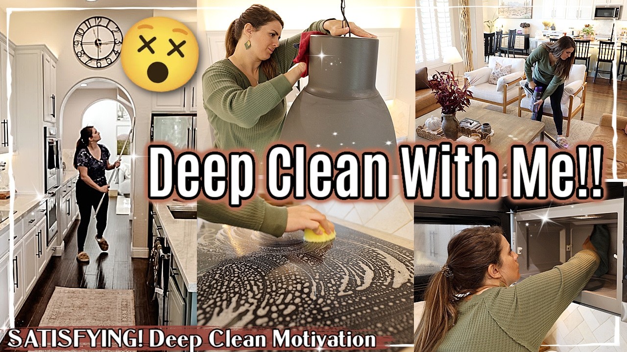 Deep Cleaning The Most Neglected Areas Of My House Satisfying Deep