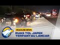 Hari Pertama Idul Fitri 1443 H Ruas Tol Japek Terpantau Lancar