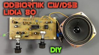 Prosty odbiornik krótkofalarski CW/DSB Lidia 80 - LabFun