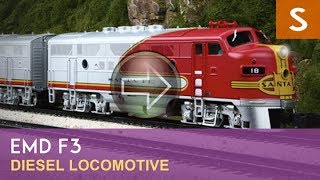 MTH S Gauge F3 Diesel Locomotive