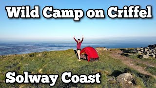 Dumfries \u0026 Galloway Wild Camping with Stunning Solway Coast views