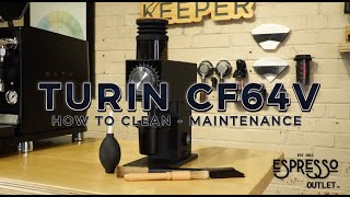 Turin CF64V - How to Clean and Maintenance