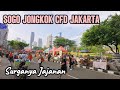 BERBURU JAJANAN DI SOGO JONGKOK CAR FREE DAY (CFD) BLORA JAKARTA