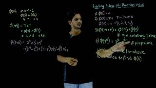 Finding Eulers Phi Function Value Example || Lesson 54 || Cryptography ||