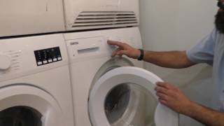 סקירה מכונת כביסה פתח עליון זנוסי zanussi דגם ZWF50600WV חשמלית בית אל על ידי אוריאל שטרן