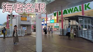 4K 3連休直前の海老名駅～ViNA WALK / Ebina Sta. to ViNA WALK Right Before Long Weekend in Kanagawa JP 4k 60fps