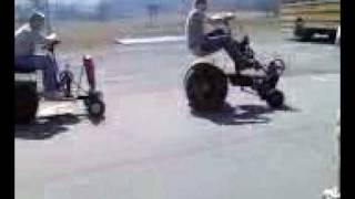 pedal powered lawn mower 2