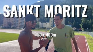 Track Workout: 20 x 400m