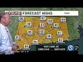 FORECAST: Hot tomorrow, then a weekend storm threat prompting a First Alert Weather Day