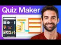 How To Create A Quiz On Canva (2024) | Canva Quiz Maker Step-by-Step