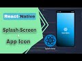 🔵 How to create Splash Screen and App icon in react native using Android Studio | React-Native