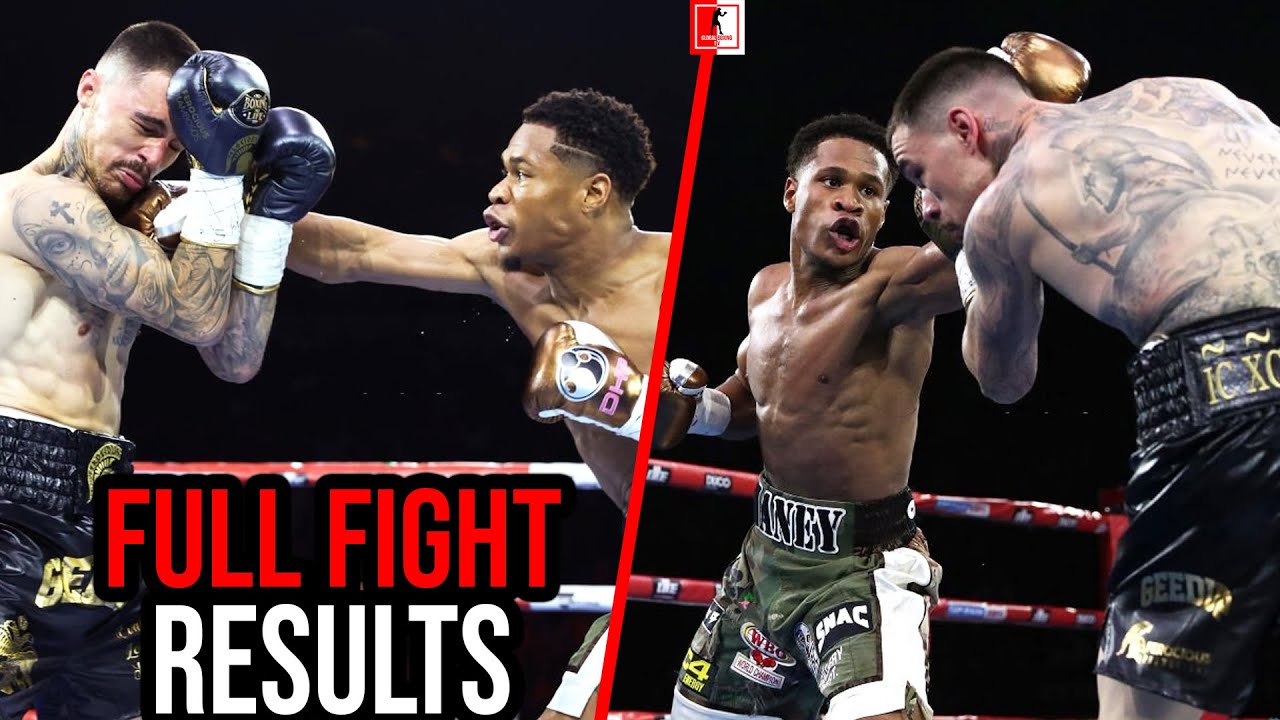 Devin Haney Vs George Kambosos Jr 2 Full Fight Results - Win Big Sports