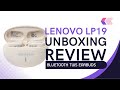 Lenovo Thinkplus LP19 wireless earbuds UNBOXING + REVIEW: Watch this before you buy!!!